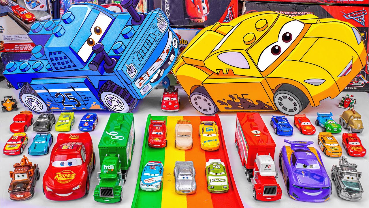 Disney Pixar Cars Unboxing Review | Lightning McQueen and Friends Cars Toys Showcase