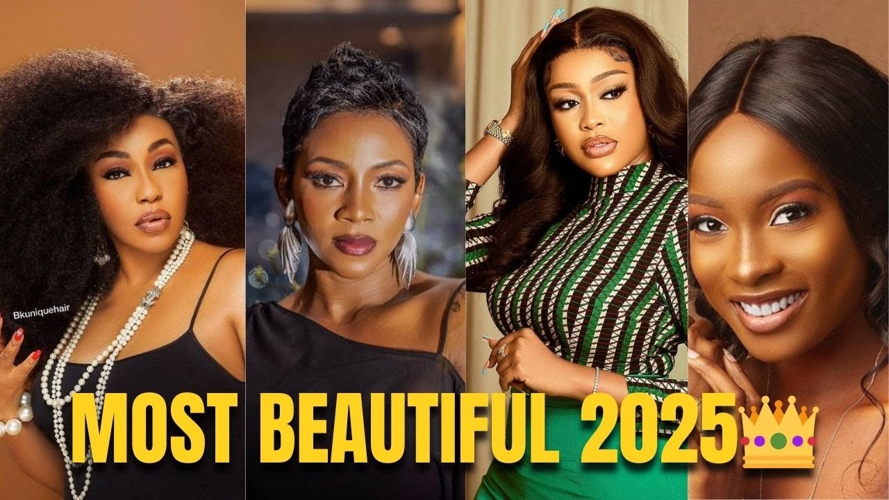 Топ-15 самых красивых актрис Нолливуда в 2025 году! 👑