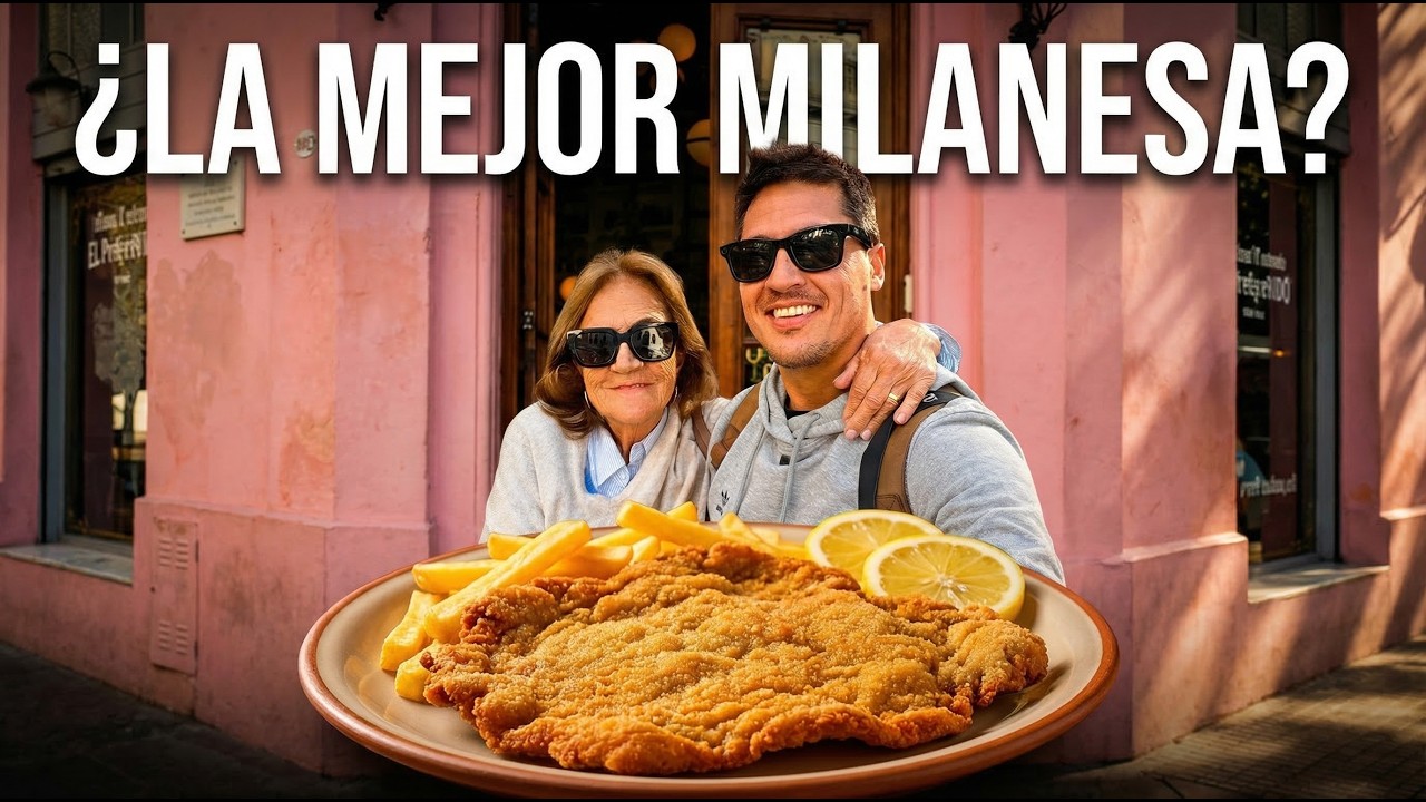 PROBANDO LA MEJOR MILANESA DE ARGENTINA 🇦🇷