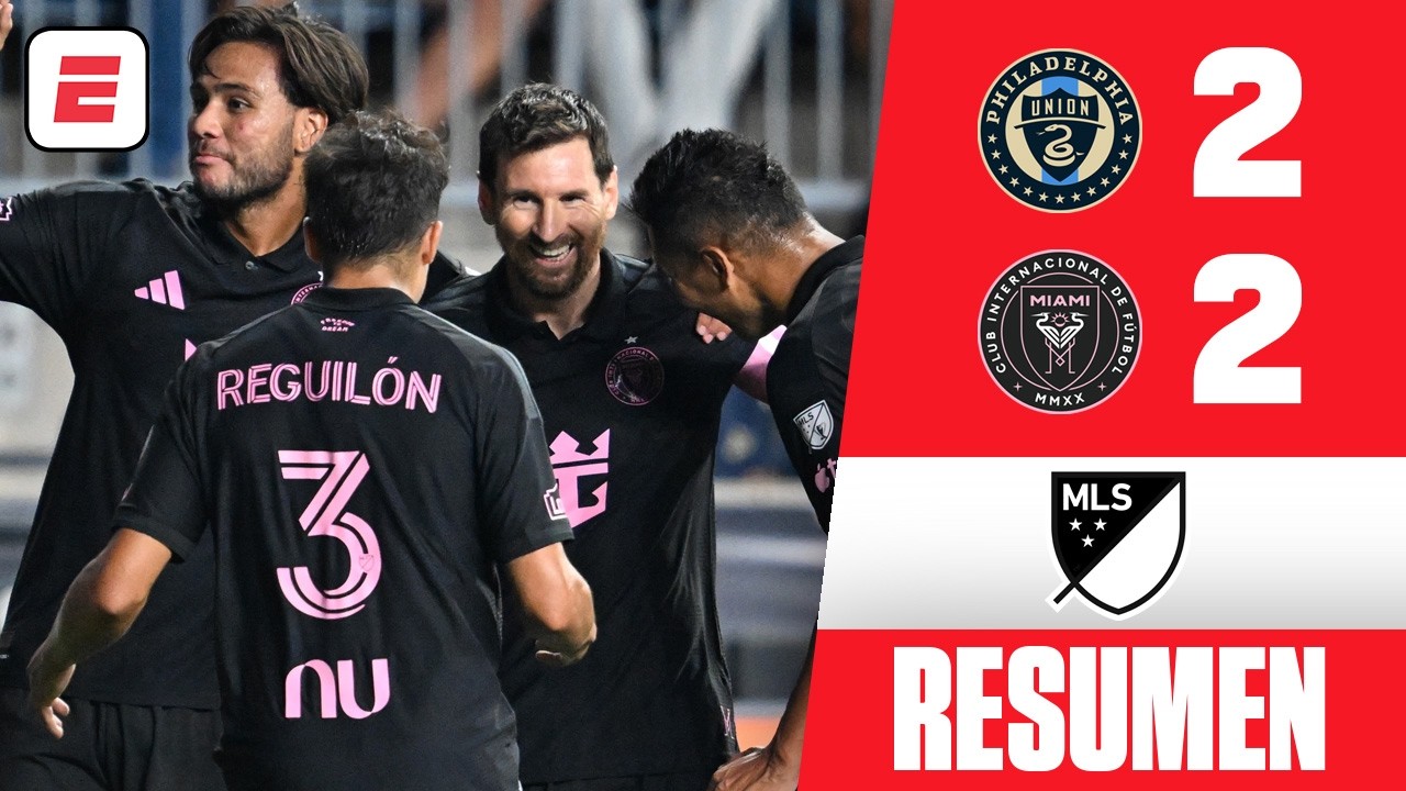 MESSI BRILL&Oacute; CON GOLAZO, pero el INTER MIAMI solo pudo EMPATAR por 2-2 vs PHILADELPHIA UNION | MLS