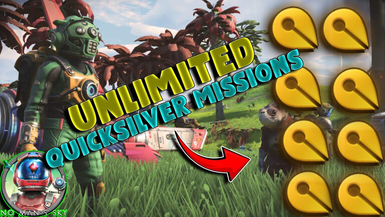 Неограниченные миссии Quicksilver в No Man’s Sky!