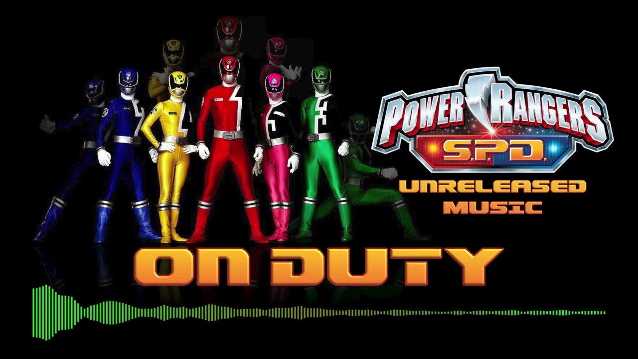 Power Rangers SPD - Unreleased Music: 01 On Duty