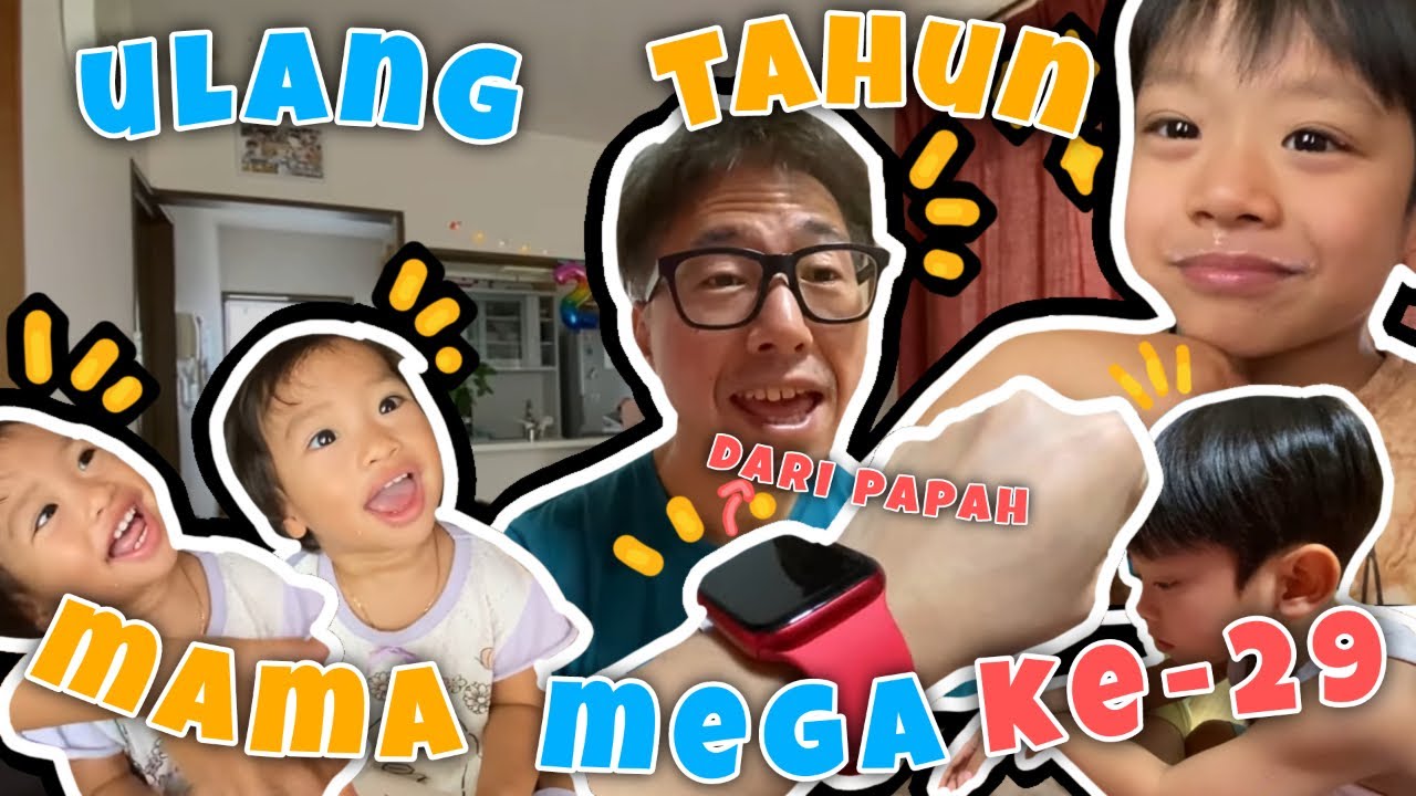 UNBOXING KADO DARI SUAMI‼️ULANG TAHUN KE 29 MAMA MEGA