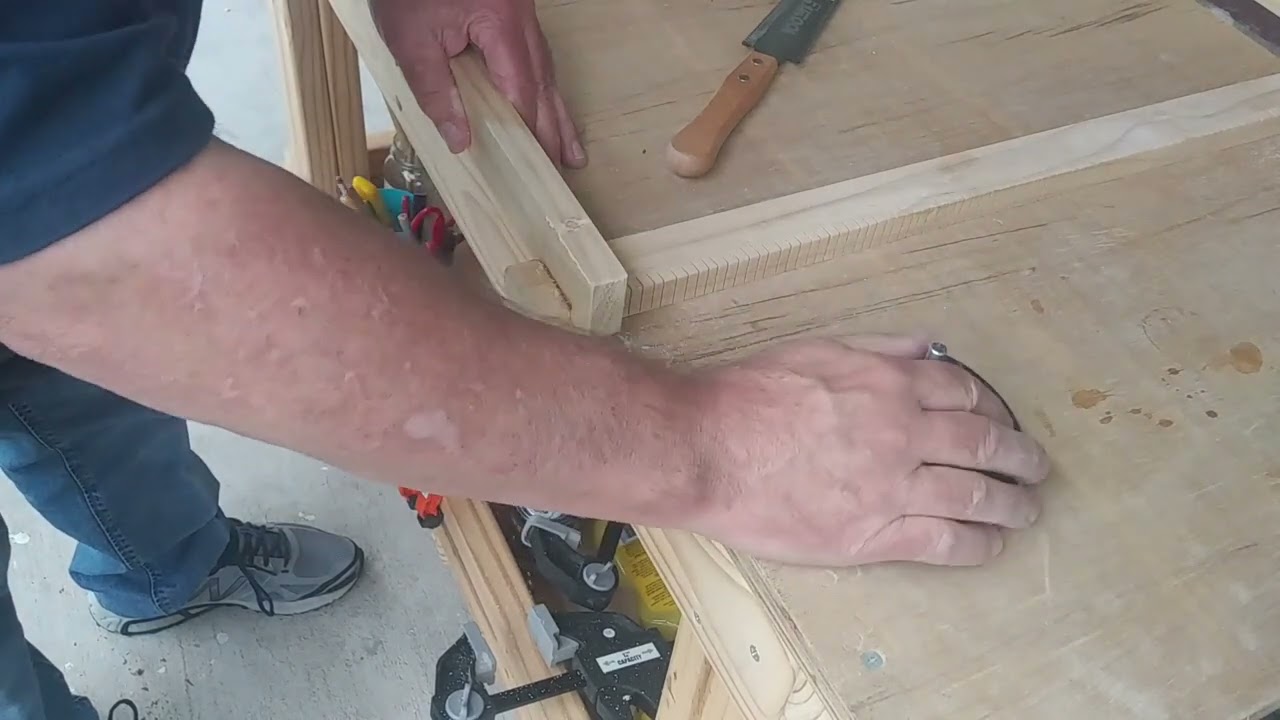 DIY Large Frame Loom.  Part II - Director's Cut