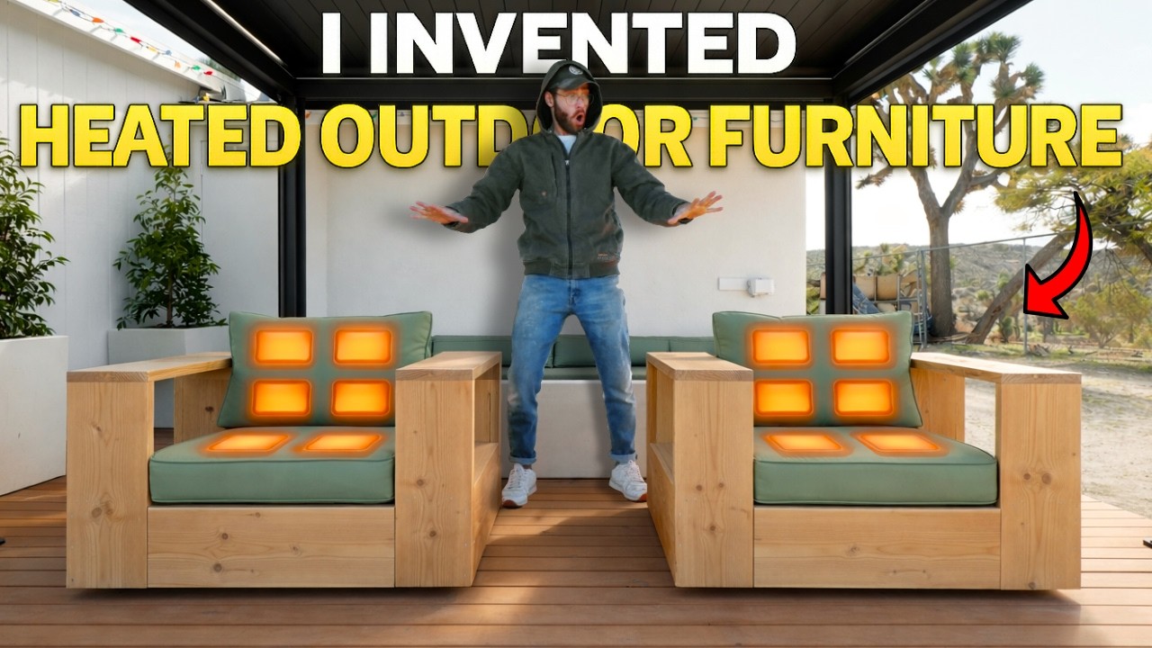I Invented Heated Outdoor Furniture!!!