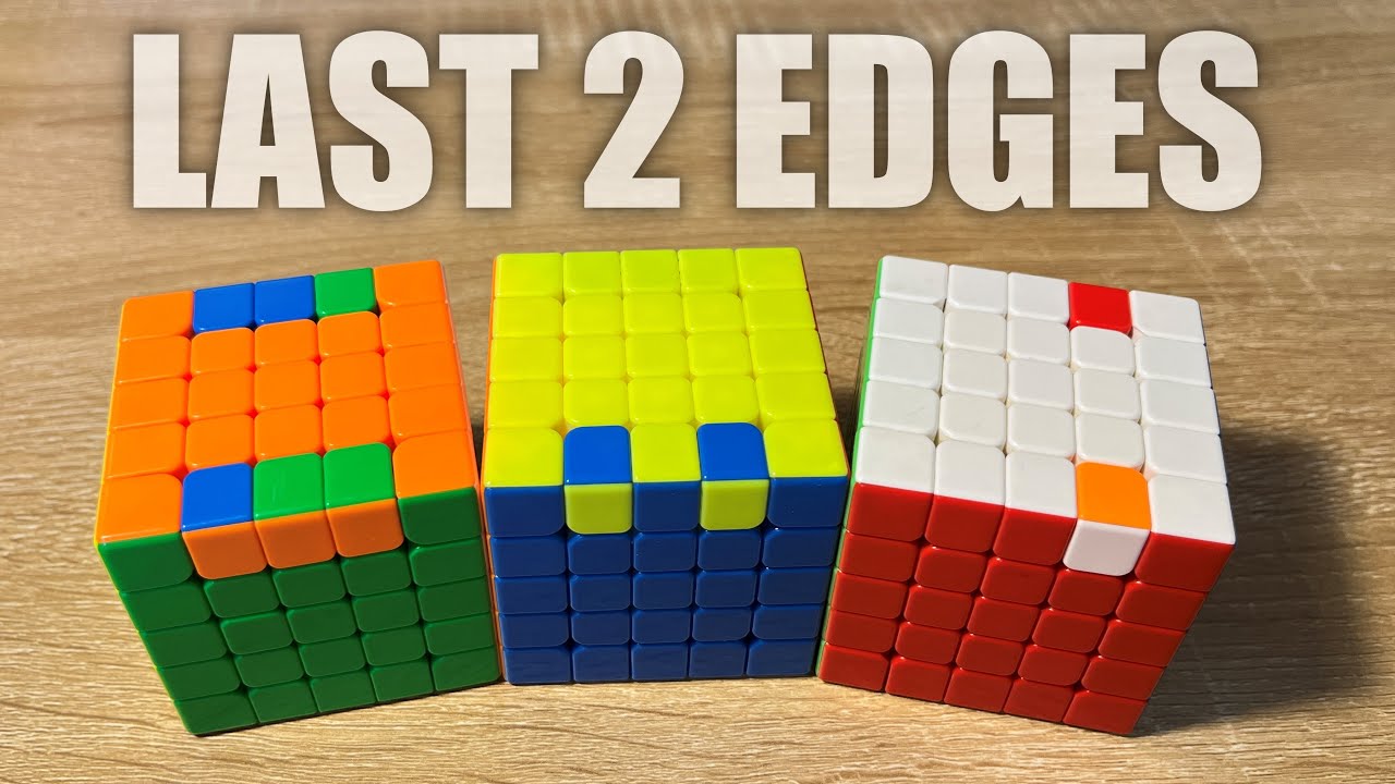 Ultimas 2 aristas 5x5 Yau y Freeslice | Last 2 Edges 5x5 (L2E Avanzado 😈)