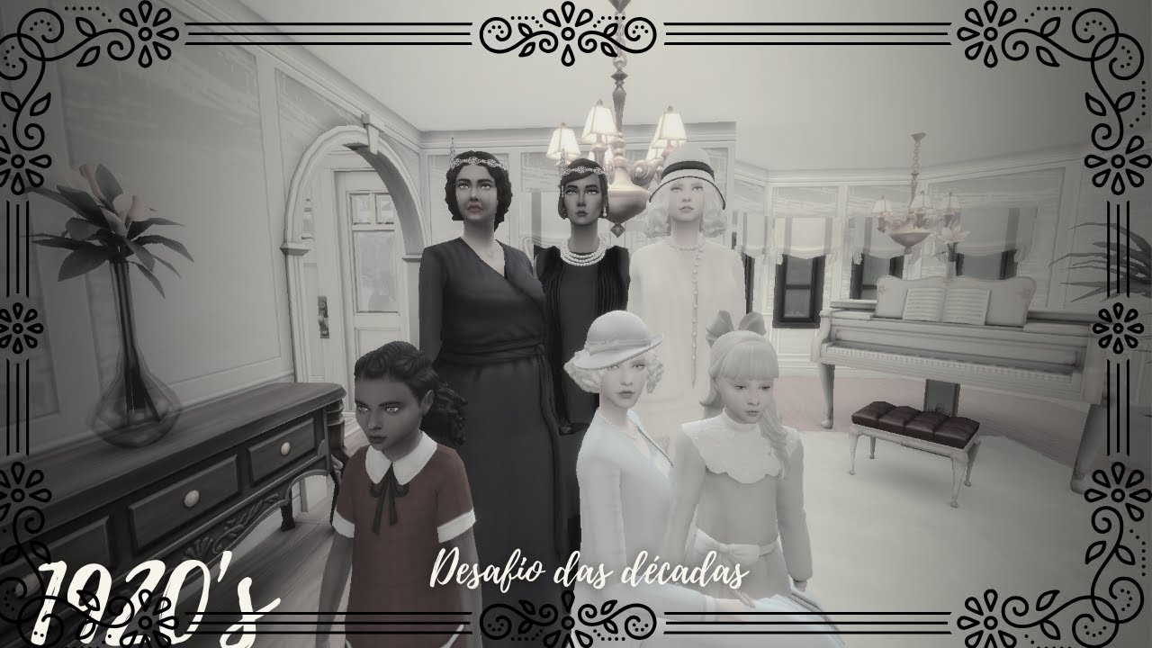 Desafio das décadas 1920's, no the sims 4 | Ep 42 | Todos ficando doentes e o novo casal?