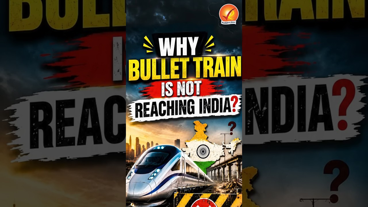 Why India's Bullet Train Is Delayed! | Shocking Claim by Ex Japanese Minister
