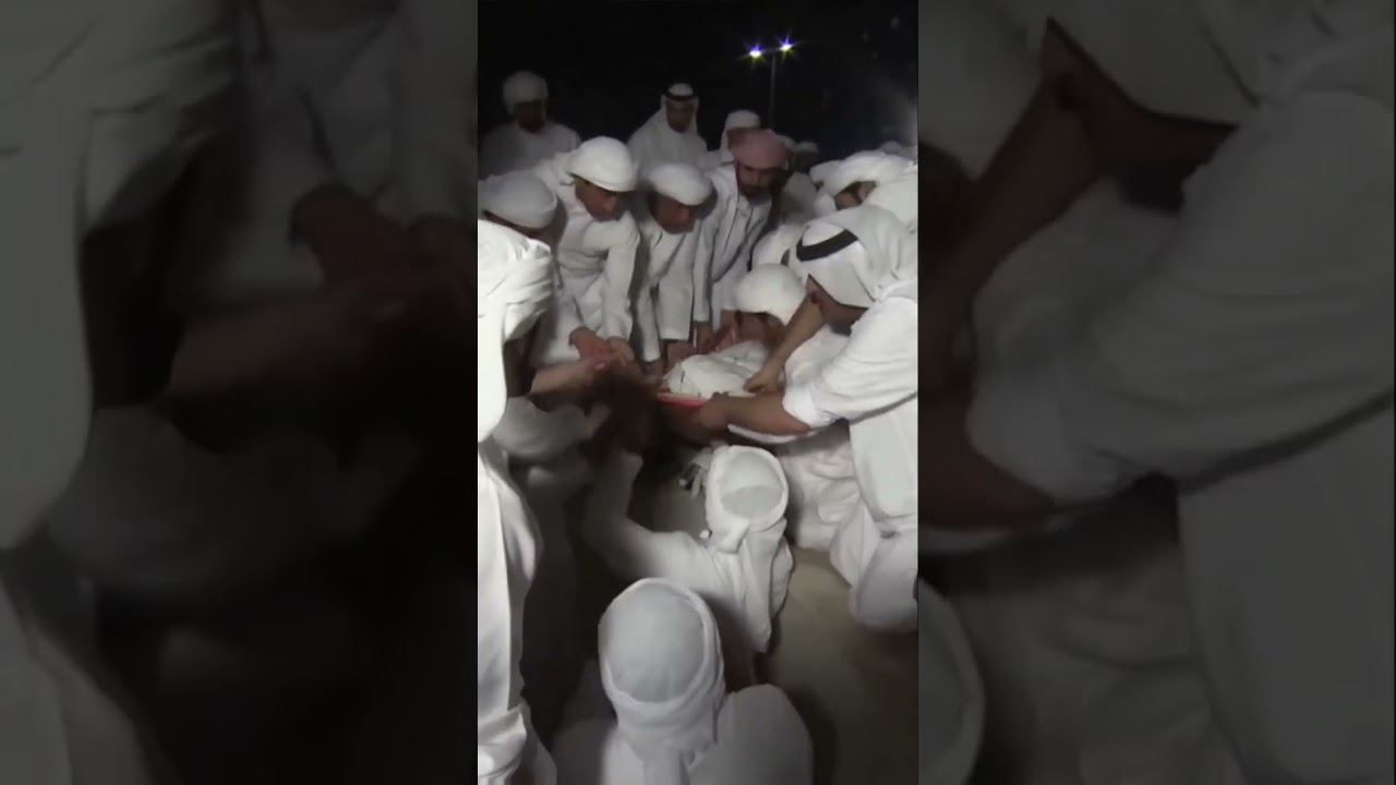 Sheikh Hamdan Brother Sheikh Rashid Funeral Sad Scene #shorts #ytshorts #viral #viralvideo