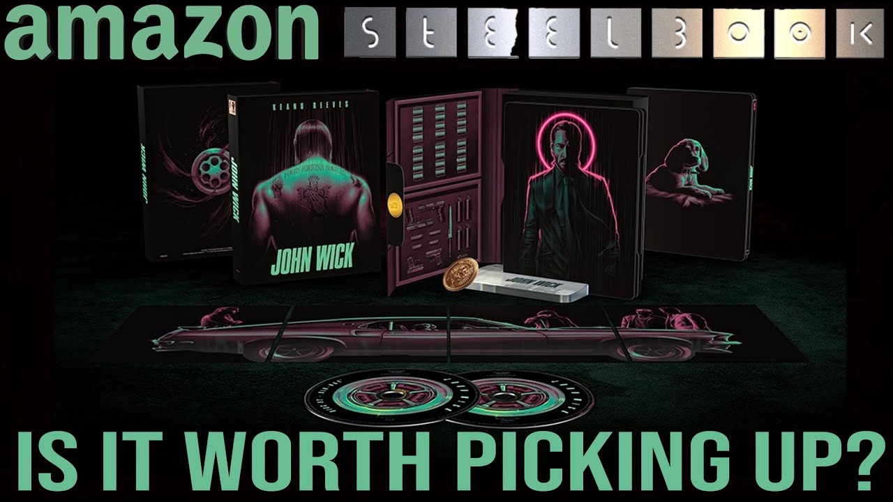 John Wick (Titans of Cult) 4K Blu-Ray #steelbook #unboxing and #review | #fyp #viral