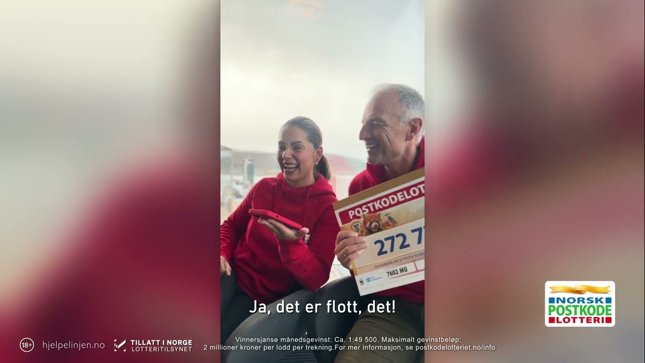 Tom og Jorun ringer til månedens gullpostnummer