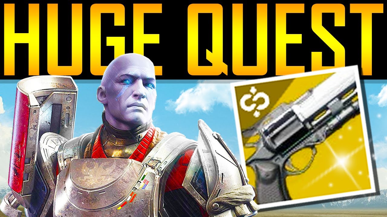 Destiny 2 - HUGE EXOTIC QUEST! Hawkmoon! No Time to Explain! Traveler's Chosen!