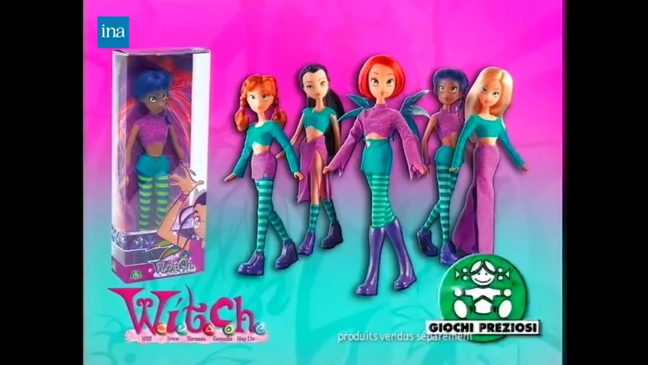 French Giochi Preziosi Disney's W.i.t.c.h Toy Commercials