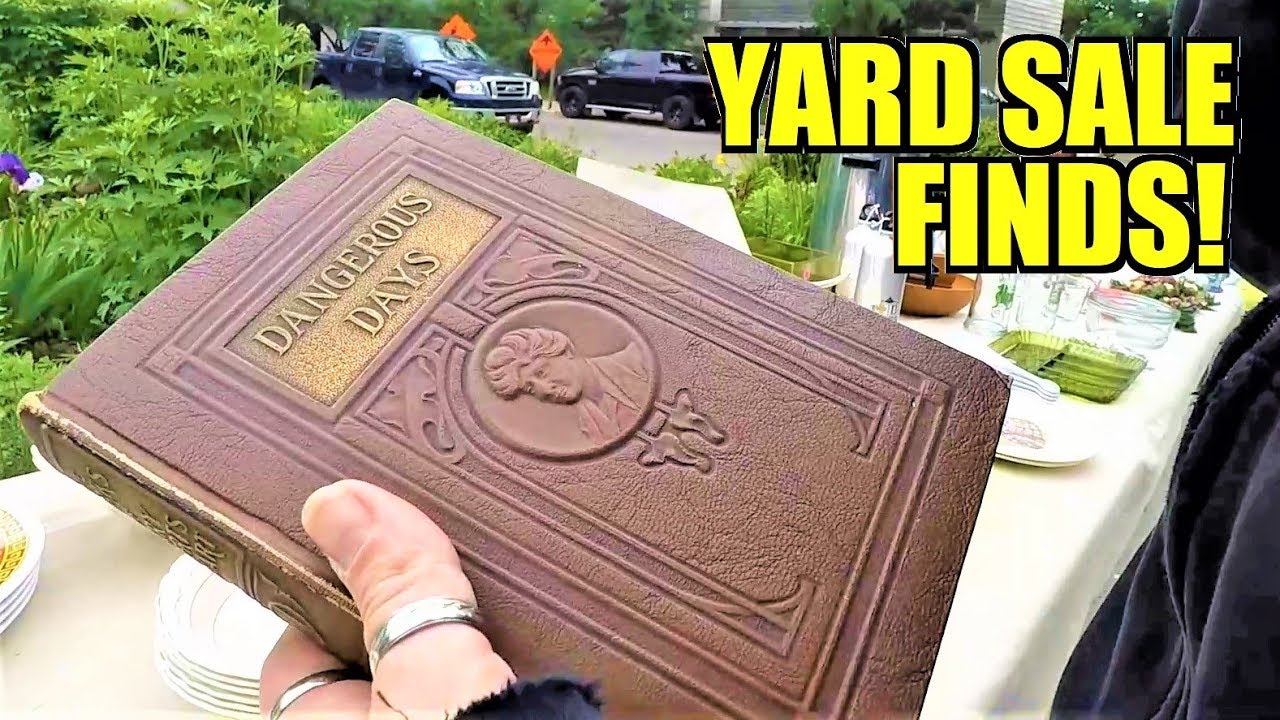 Ep59: COME YARD SALE WITH US!  😀😀  GoPro LIVE YARD SALE VLOG!