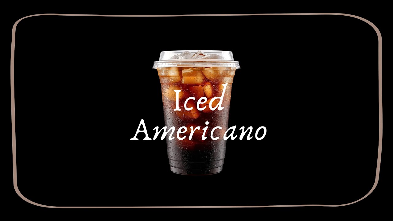 Iced Americano 🧊
