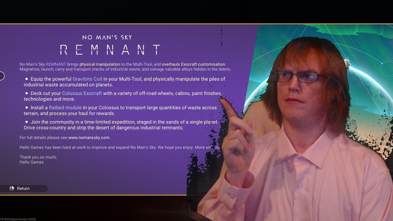 No Man's Sky Remnant Update: Become a Garbage Collector IN SPACE!