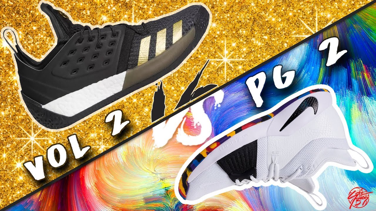 Adidas James Harden Vol. 2 vs Nike PG 2!