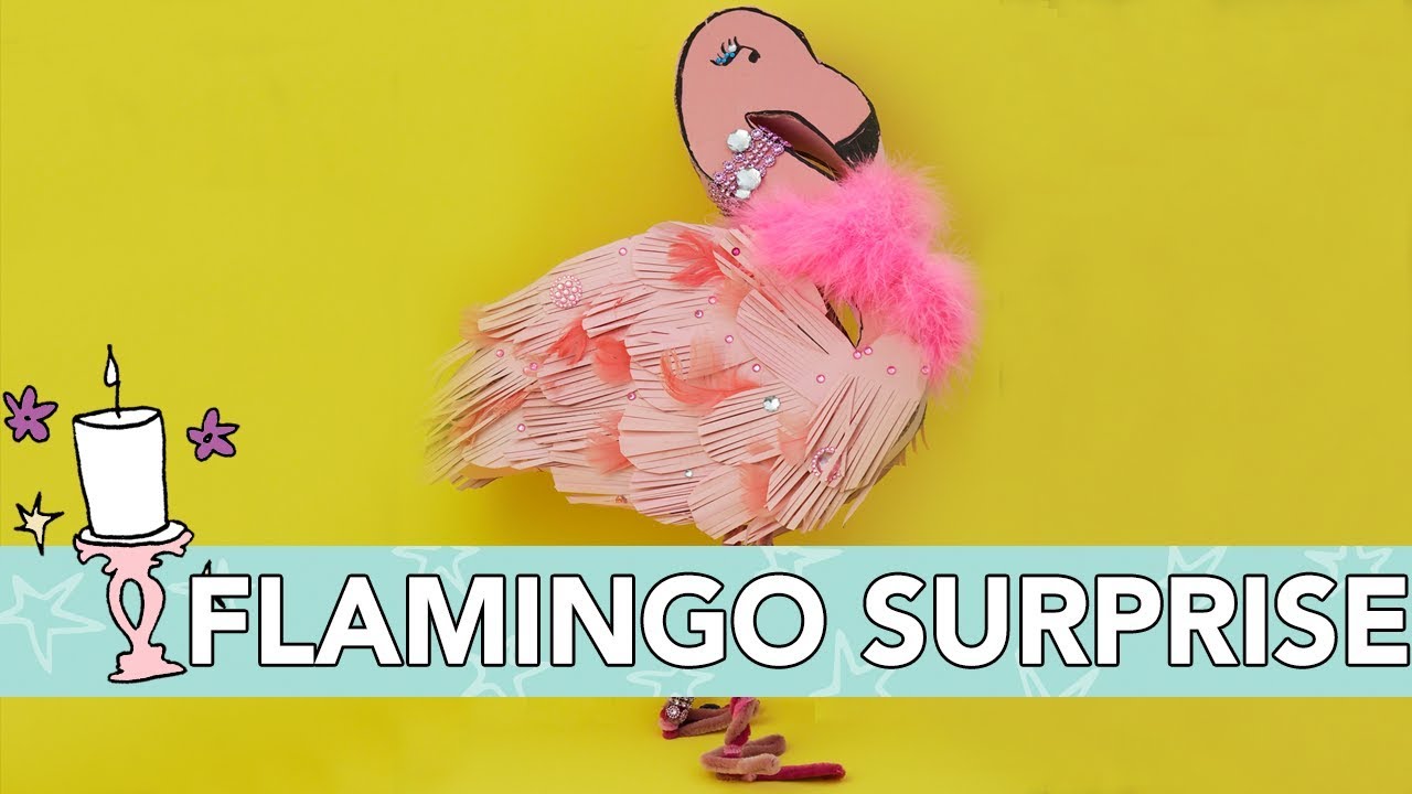 Pink Party Flamingo Surprise - DIY | Jill
