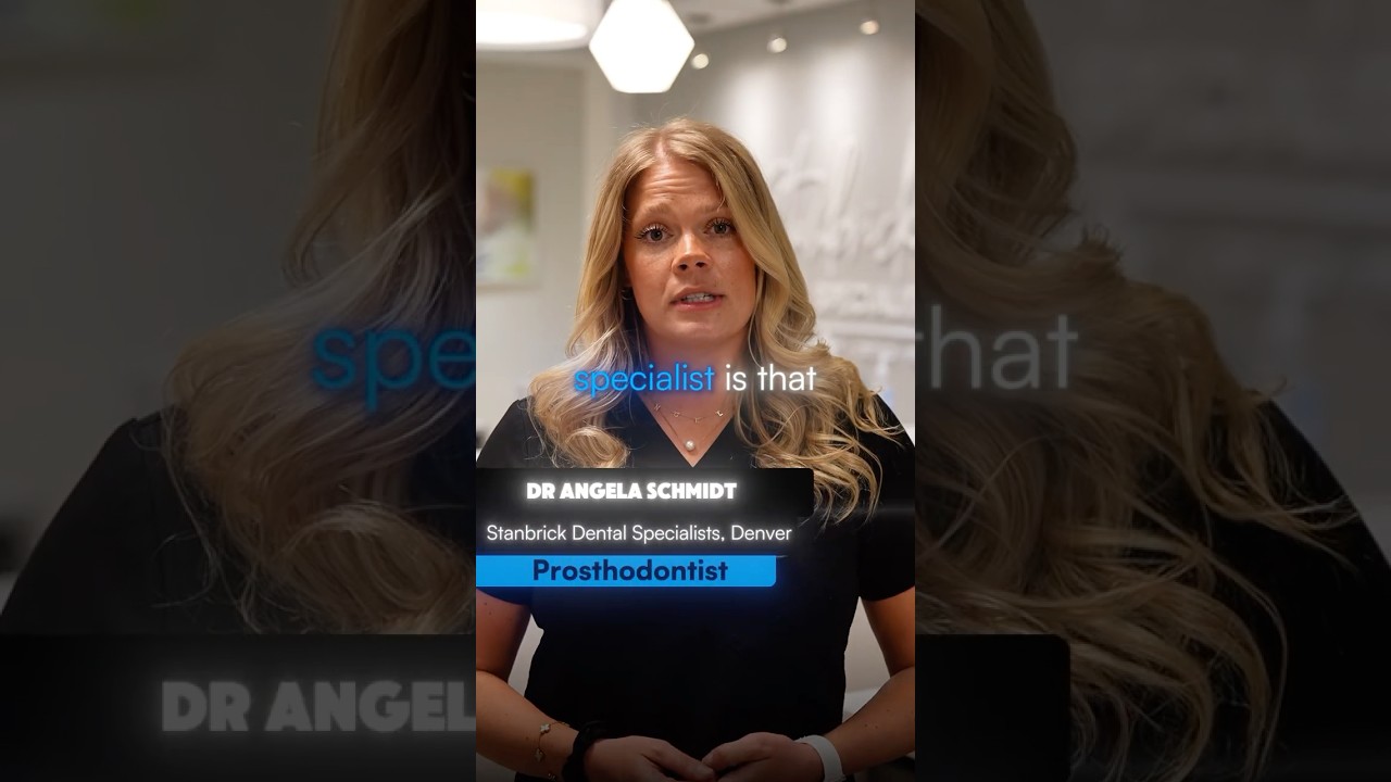 Meet Dr. Angela Schmidt our Prosthodontist Specialist #smile #dental #dentist #denverdentist