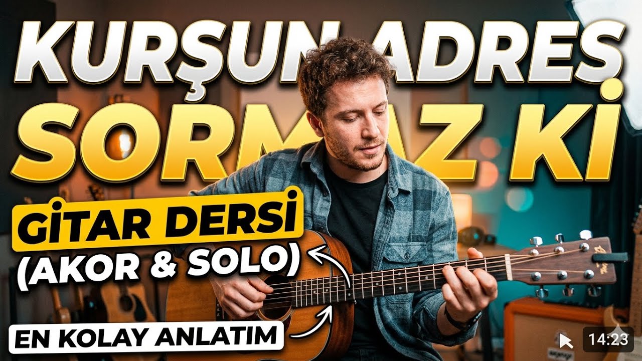 Kurşun Adres Sormaz Ki - Gitar Dersi - Akor