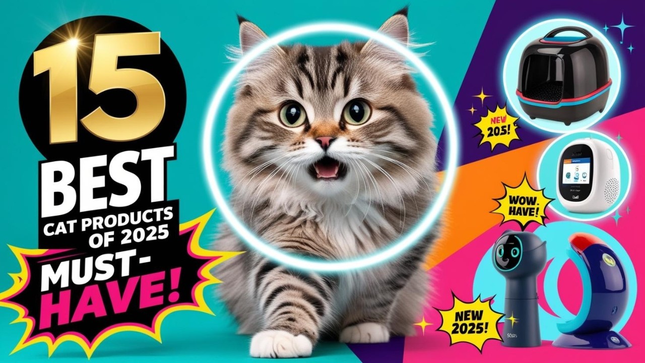 The 15 Best Cat Products of 2025 🐱 | Genius Gadgets & Must-Have Accessories!