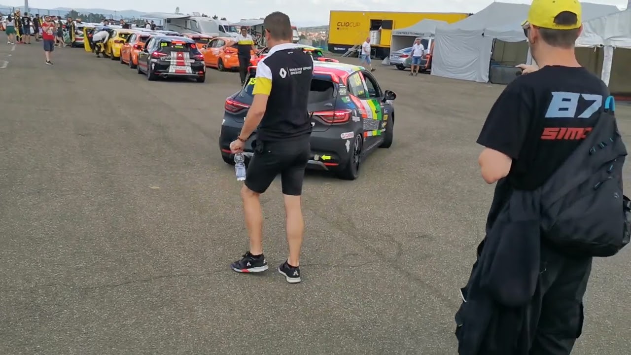 Tim G&aacute;bor Renault Clio eurocup