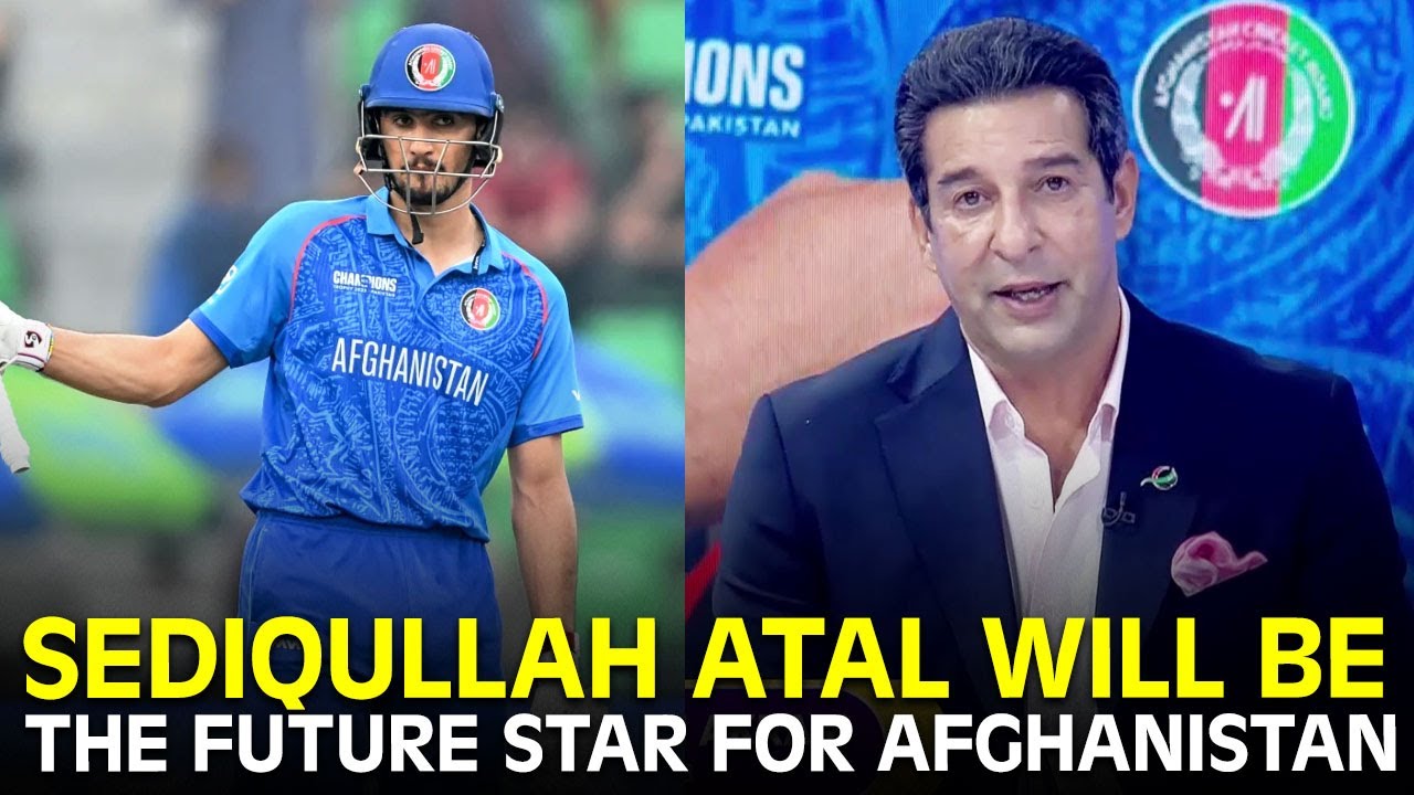 Sediqullah Atal Will Be the Future Star for Afghanistan | #AFGvAUS | #ChampionsTrophy | ZA1K