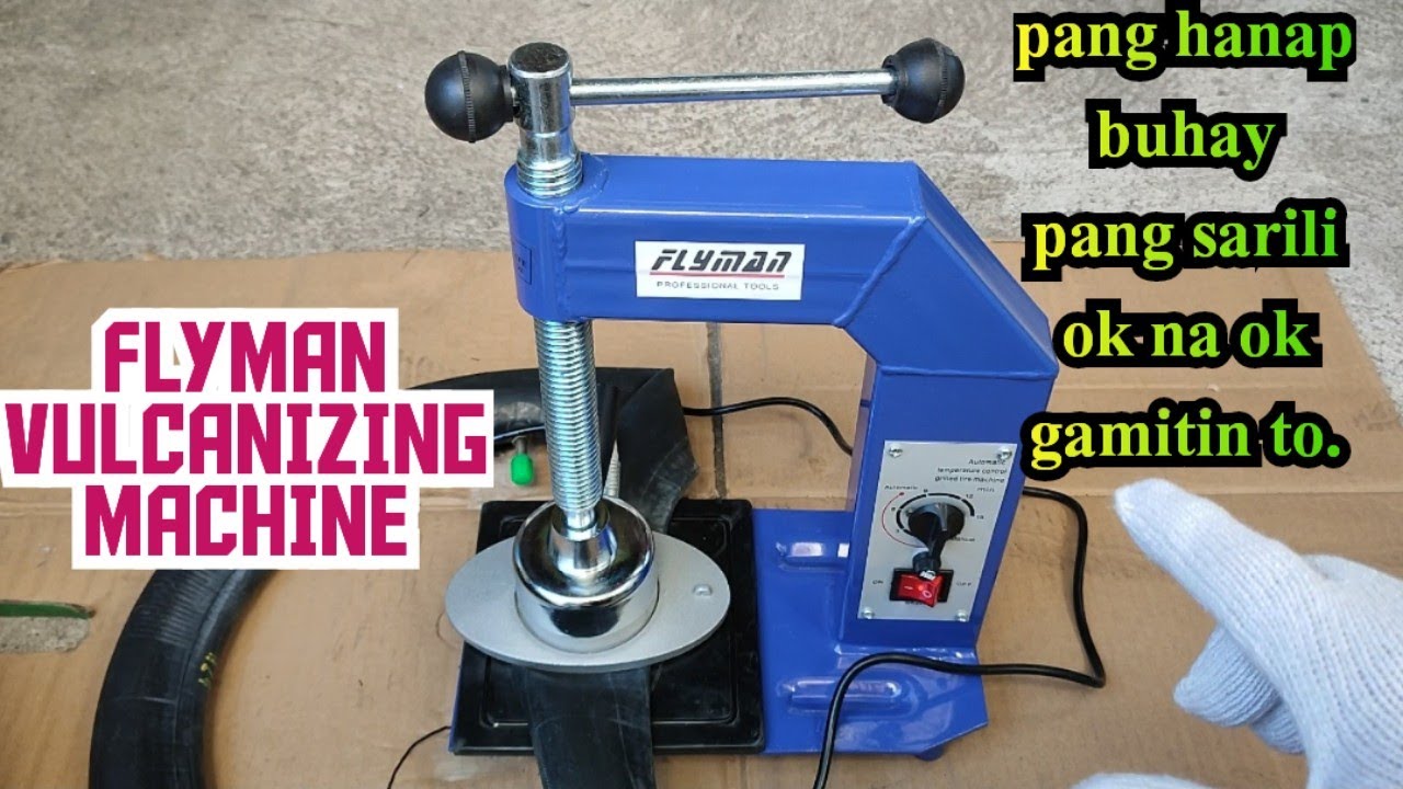 FLYMAN Tire Vulcanizing Machine review at kung paano gumamit