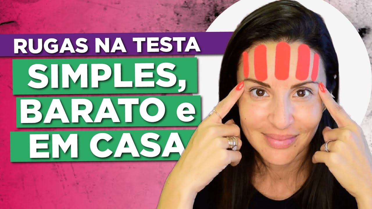 RUGAS na TESTA | Tratamento BARATO, SIMPLES e em CASA