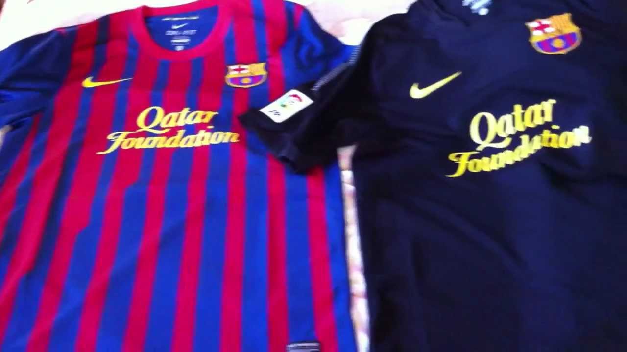 FC Barcelona 2011-2012 Home and Away Jersey