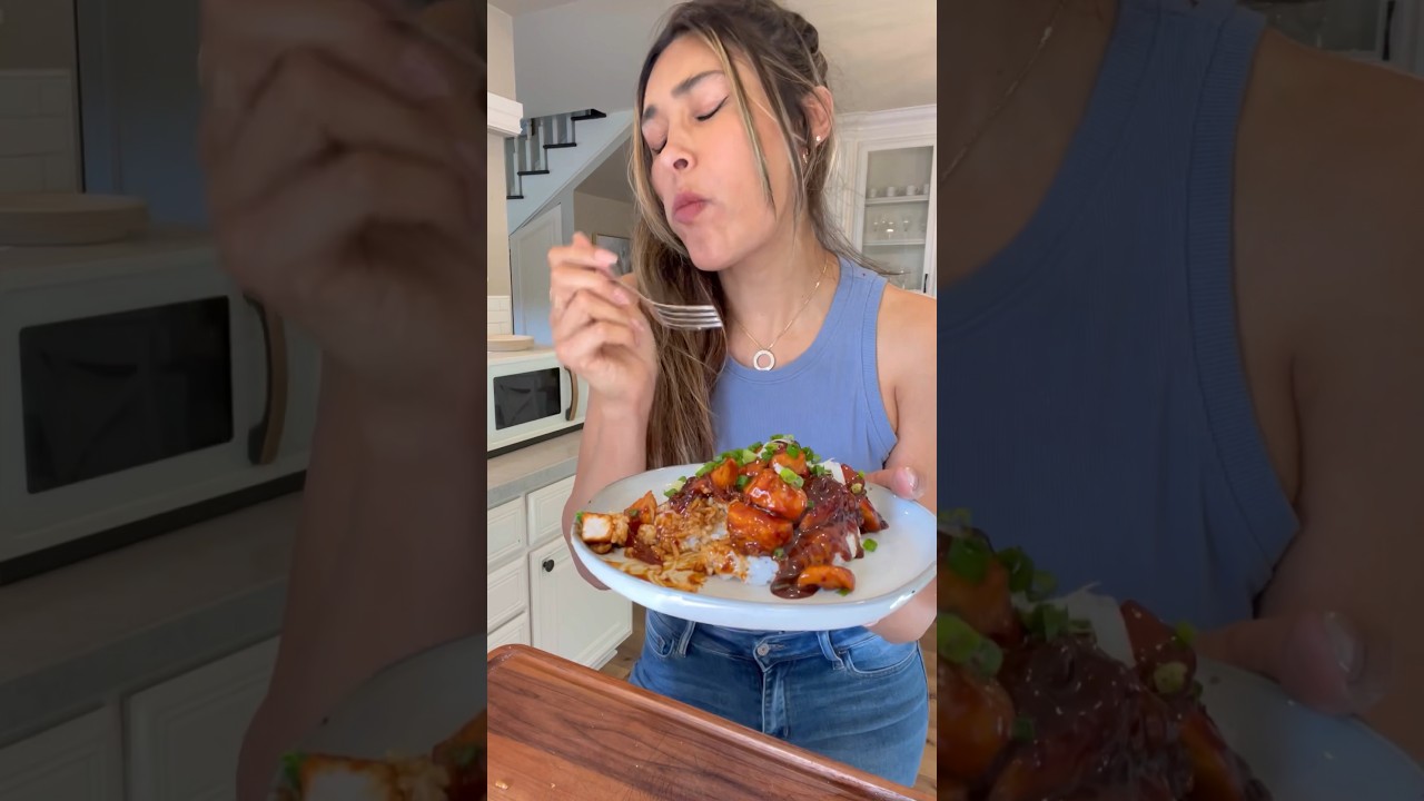 Курица в апельсиновом соусе с низким содержанием углеводов!! 🧡🧡