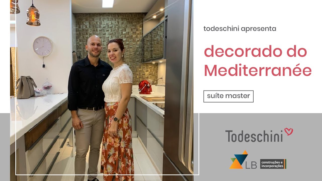 Todeschini apresenta: Decorado do Mediterranée -  Suíte Master