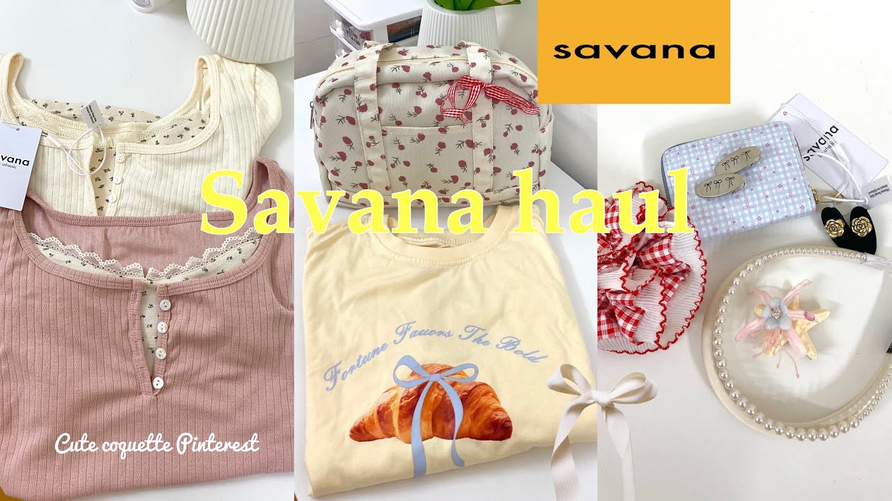 Savana Haul 🎀 #savana #savanahaul