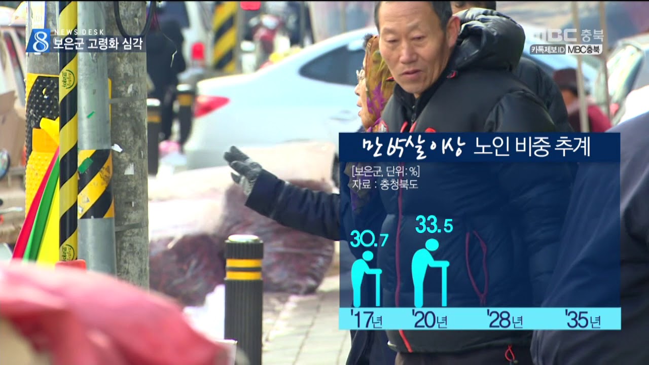 키워드현안 보은군 초고령 심각ㅣMBC충북 NEWS