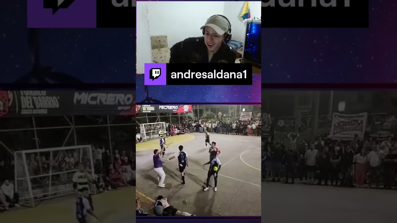 eso es futbol o boxeo??  reaccionando a clips de twitch| andresaldana1 de 