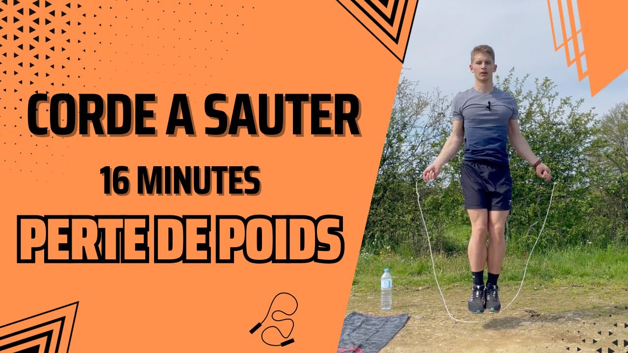 16 minutes pour perdre du poids CORDE A SAUTER