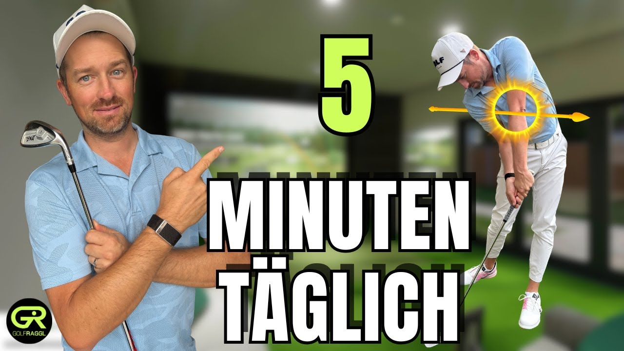 Mach DAS 5 Minuten täglich im WINTER - So wird dein Golfschwung BESSER als je zuvor!