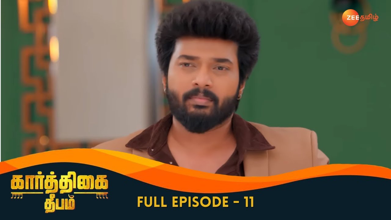 Deepa Lies to Karthikeyan - Karthigai Deepam - Full Ep 11 - Zee Tamil