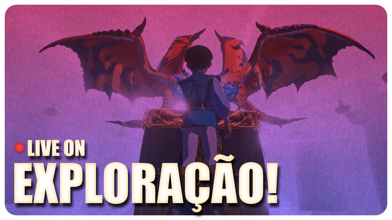 DIA DE EXPLORAR UM POUCO MAIS! #monsterhunterstories
