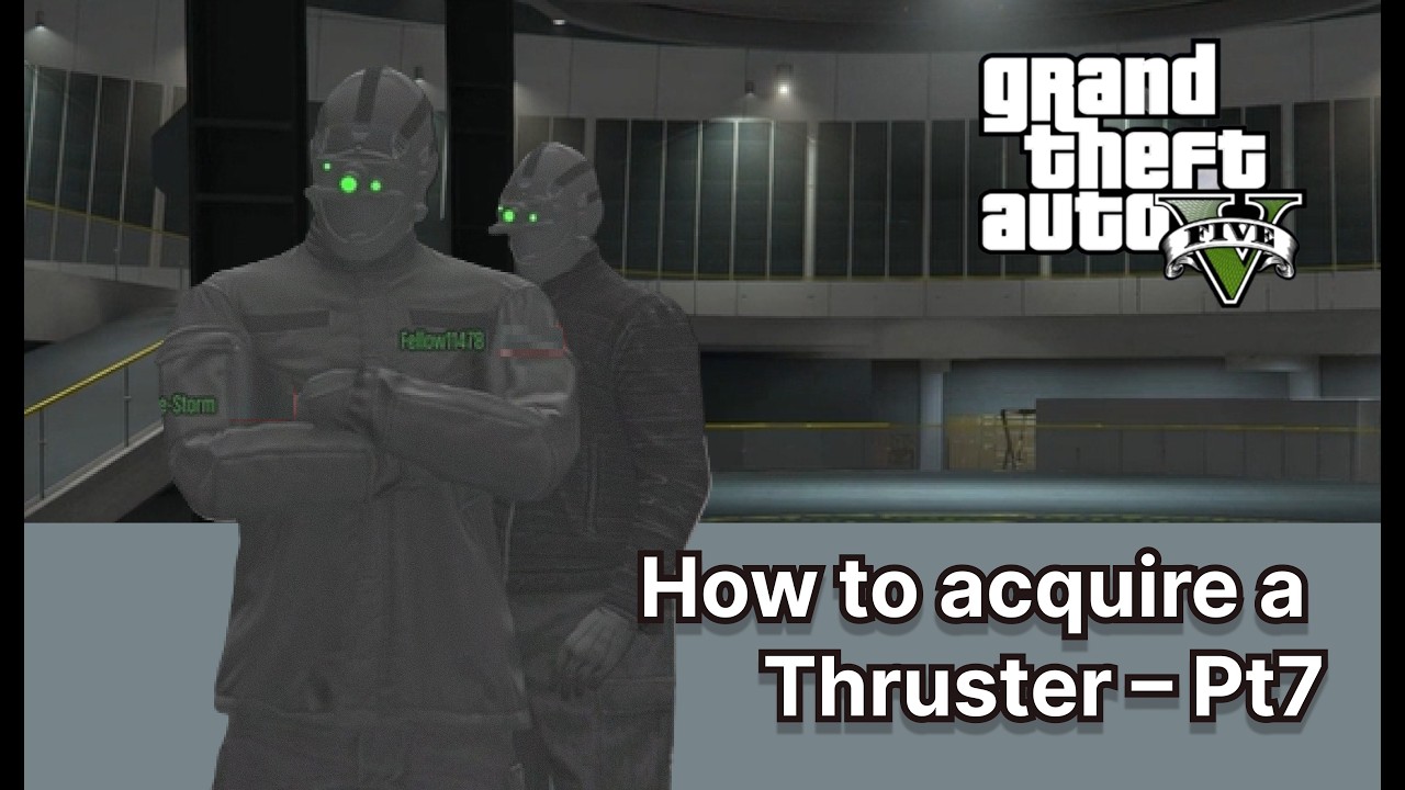 GTA V, How to acquire a thruster Pt7, Server farm