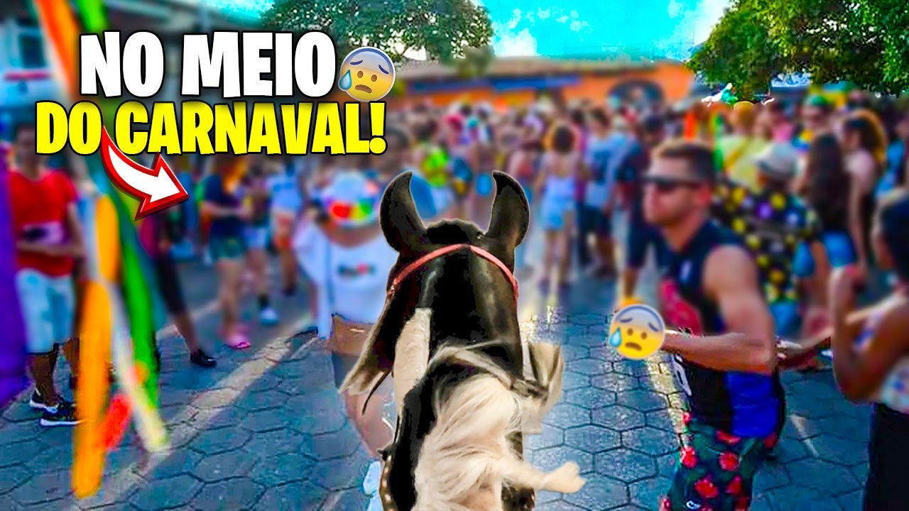 INVADI o CARNAVAL a CAVALO * Cavalgada Maluca