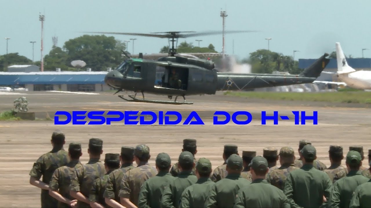 Aeronave multimiss&atilde;o H-1H encerra suas atividades na FAB