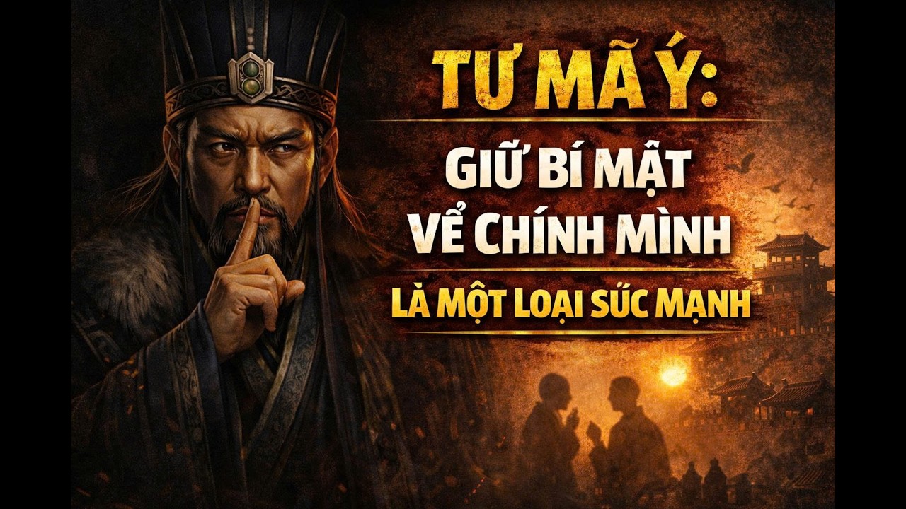 Tư Mã Ý: Giữ Bí Mật Về Chính Mình Là Một Loại Sức Mạnh | Triết Học Tiền Nhân