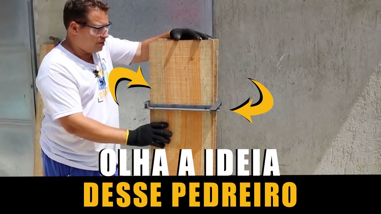 PEDREIRO TEM IDEIA DE GÊNIO - BRICKLAYER HAS AN IDEA OF GENIUS