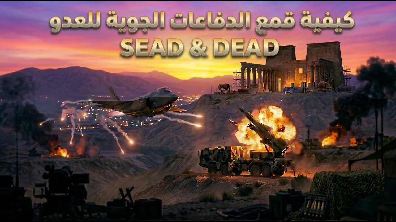 كيف تدمر أمريكا و الغرب الدفاعات الجوية لاعدائها Sead & Dead ؟؟!!