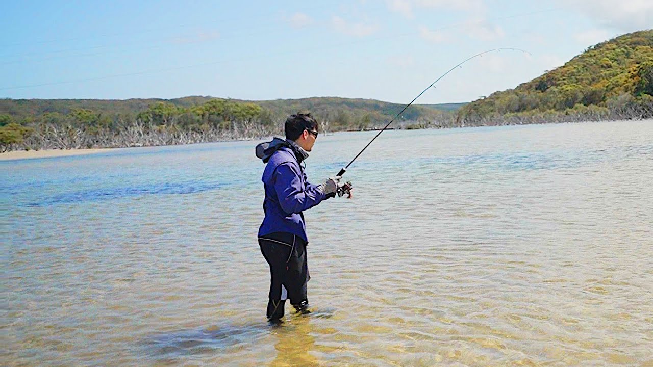 Fishing using live nippers I collected!