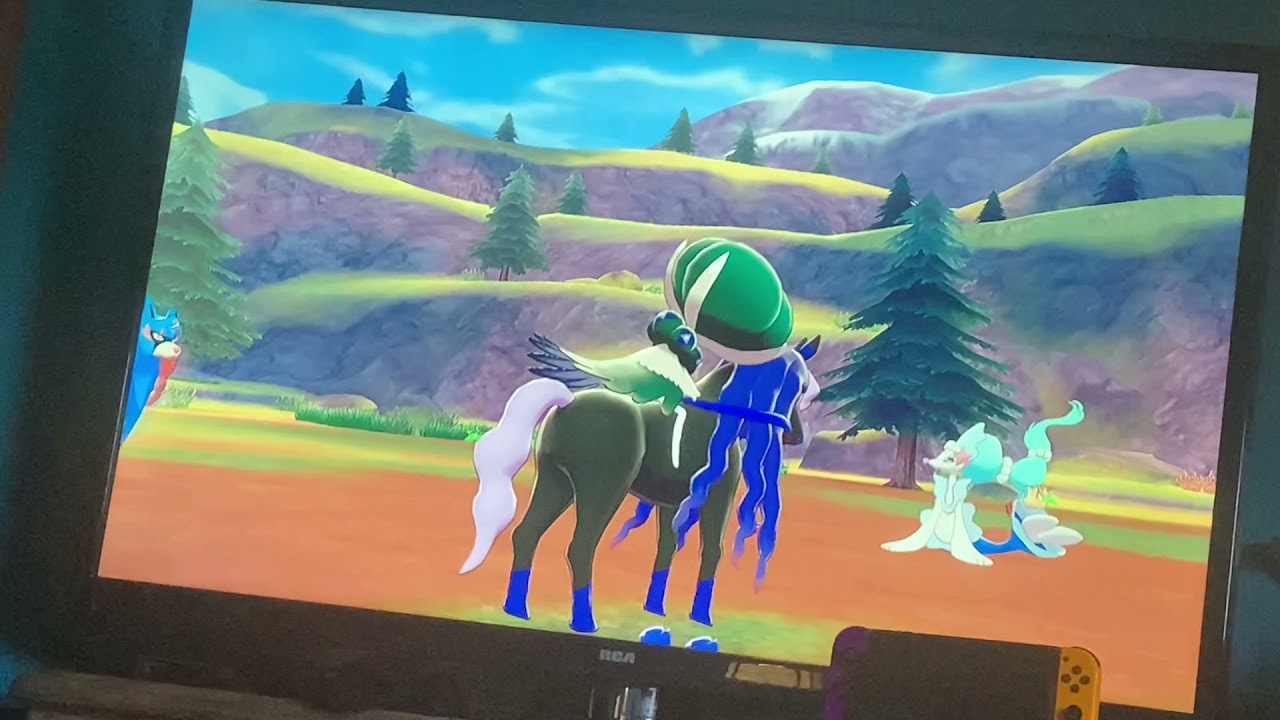 Calyrex and Spectrier React Cute In Pokémon Camp