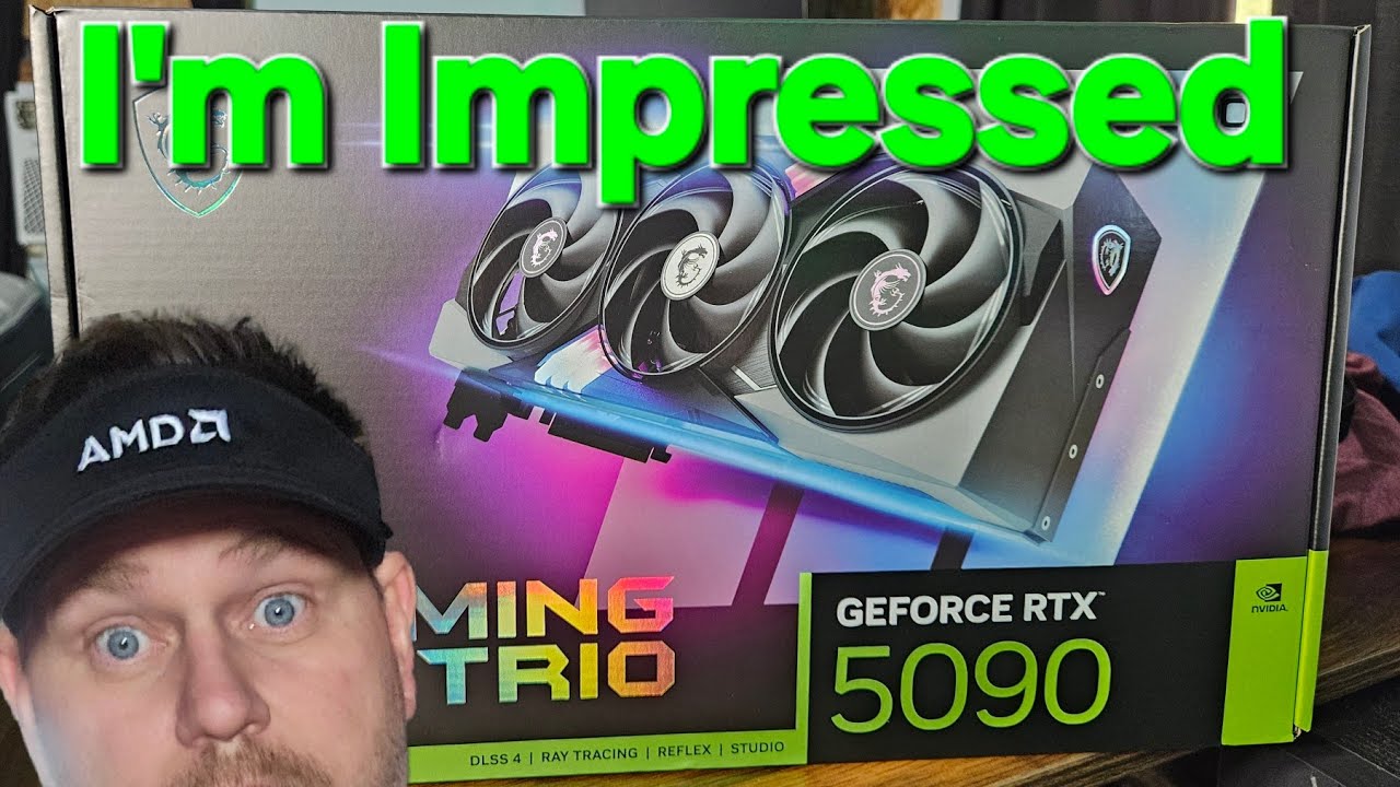 I Can't Believe I Actually Bought An MSI Gaming Trio RTX 5090 I'm Truly Impressed With It!!