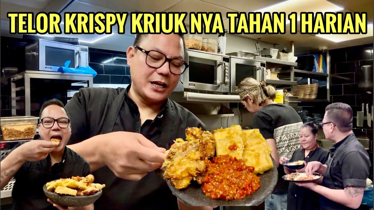 BOSAN MAKAN YANG ITU ITU AJA? COBA MASAK TELOR KRISPY DAN SAMBAL INI,DI JAMIN NGABISIN NASI BANYAK