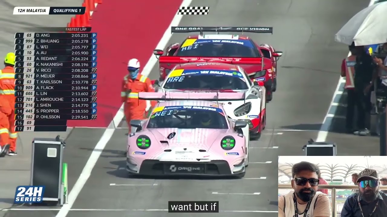 24HSeries Malaysia 2025 | Ajith RedAnt Racing | Qualifying Live | 5th Dec